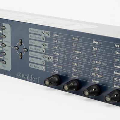 Waldorf Micro Q Synthesizer Rack Blau + Neuwertig + 1,5 Jahre Garantie image 5