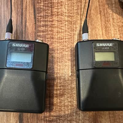 Shure ULXD4D G57 Dual Wireless Receiver + 2 ULXD1 Bodypacks + 2 ULXD2 Handhelds (470-608 MHz) image 7