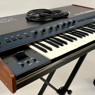 Oberheim OB-SX 49-Key 4-Voice Synthesizer 1980 - Black with Wood Sides image 3