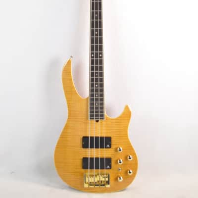Brian Moore i4 i2000 2001 Natural 4 String Bass Neck-Thru w/OHSC image 3