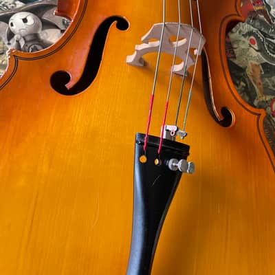 engelhardt 5534 3/4 cello with soft case image 10