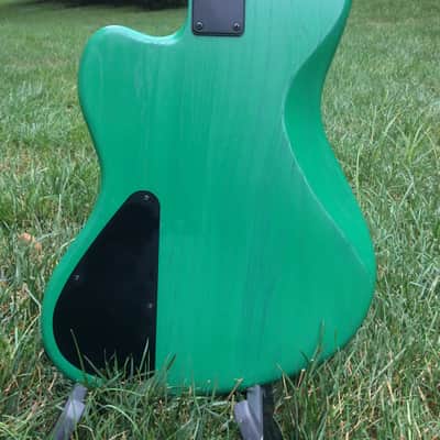 Warmoth 8-string (octaves) bass, Lace Man o War, dual tones with Kellingsound midboost/mid-scoop image 7