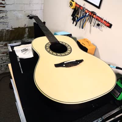 Vintage PROJECT U'Fix Ovation 1111-6 USA Acoustic Guitar image 16