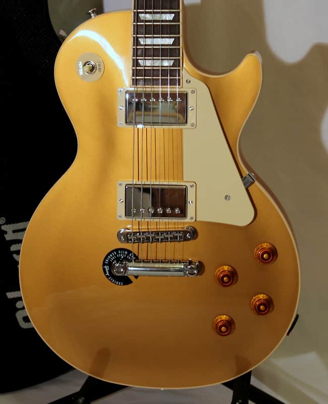 Gibson Les Paul Standard 2012 Gold Top | Reverb