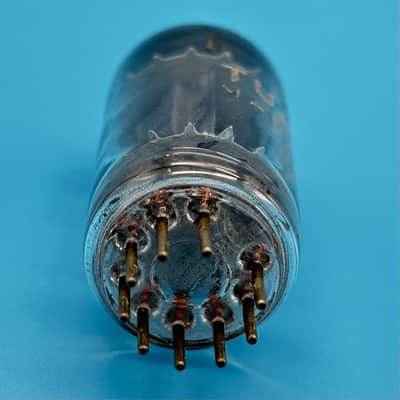 1960s Tung Sol 12AU7A ECC82 Vintage Long Plate D Getter Preamp Tube! T340 image 5