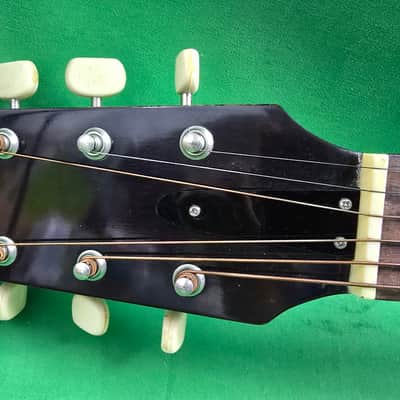 Yamaha FG-75 Folk Guitar 70's Natural Good Condition image 4