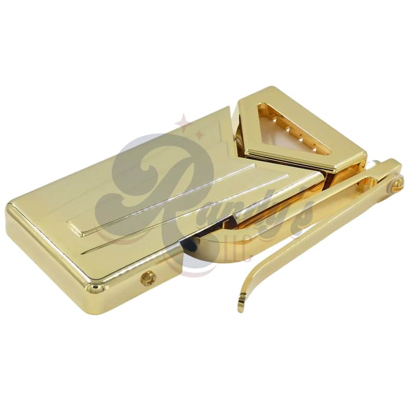 Advanced Plating 1514G Sideways Vibrato Tremolo Tailpiece - Fits Gibson® SG® Maestro® Vibrola®-Gold image 1
