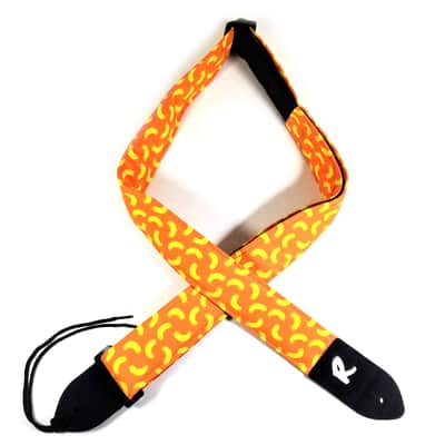 Mac n' Cheese Guitar Strap - Macaroni and Cheese Guitar Strap - Mac & Cheese Guitar Strap - Guitar Strap- Acoustic, Electric, or Bass image 3