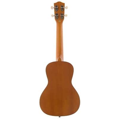 Ohana TKS-22E Solid Spruce Top Slim Body Elec/Acou Tenor Ukulele w/Gig Bag -Blem image 2