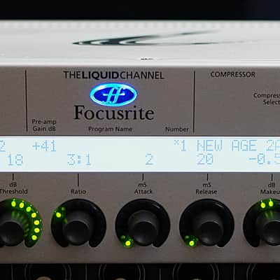 Focusrite Liquid Channel Preamplifier Unique Preamp Channel Strip image 2