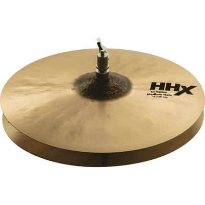 Sabian 11402XCN HHX 14" COMPLEX MEDIUM HATS image 1
