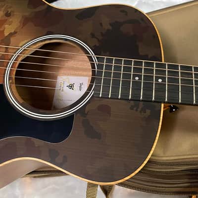 NEW! Taylor Guitars 4 Vets GS Mini Special Edition Acoustic Guitar - Desert Camo - Authorized Dealer image 2
