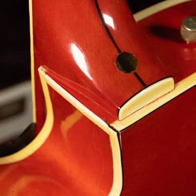 1957 Gretsch 6120 Chet Atkins Orange Finish Electric Guitar w/OHSC image 10