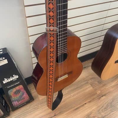 Vintage (1966-73) Crown Professional Classical Acoustic Guitar-Used image 8