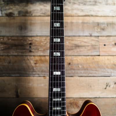 2022 Gibson Murphy Lab 1964 ES-335 Ultra Light Aged In Cherry image 3