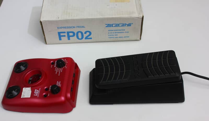 Zoom B1 + Zoom FP02 Expression Pedal – Old Stock, Tested image 1