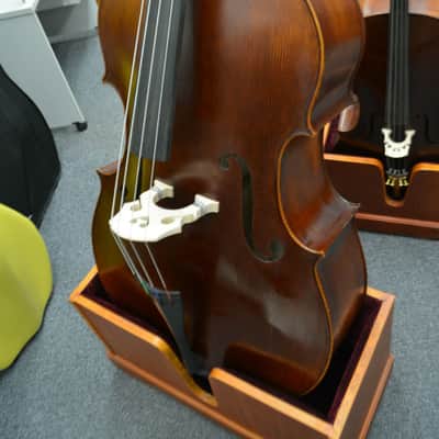Vienna Strings Munich 3/4 Bass Shaded Walnut image 2