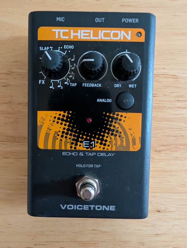 TC Helicon VoiceTone E1 2011 - 2021 - Black image 1
