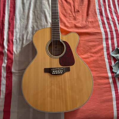 Takamine GJ72CE-12 NAT G70 Series 12-String Jumbo Cutaway Acoustic/Electric Guitar 2010s - Natural Gloss image 1