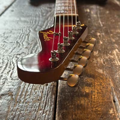 Fender Japan Rare ST65-TX Stratocaster 1965 Reissue Gunmetal Red w/ Matching Headstock, USA Pickups & Hardcase 2007 MIJ image 3