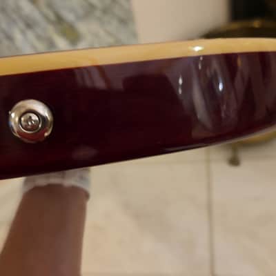 2004 Samick Avion Model AV-1/WR Greg Bennett Design,  Transparent Red image 21