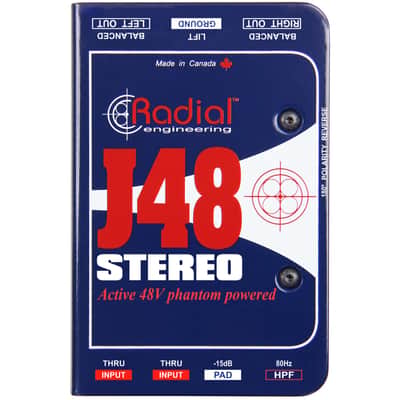 Radial J48 Stereo Active Direct Box image 1