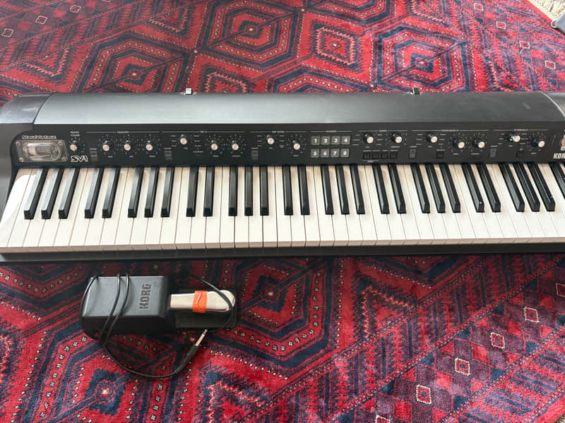 Korg SV1-73 Stage Vintage Digital Piano 2009 - Present - Black with White / Black Keys image 1