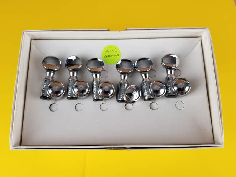 1960s Grover 6 In Line Roto-Matic Tuners - In Box image 1