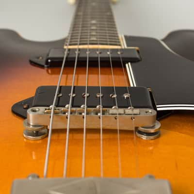Gibson ES-330TD Thinline Hollow Body Electric Guitar (1960), ser. #R4559-29, original brown hard shell case. image 14