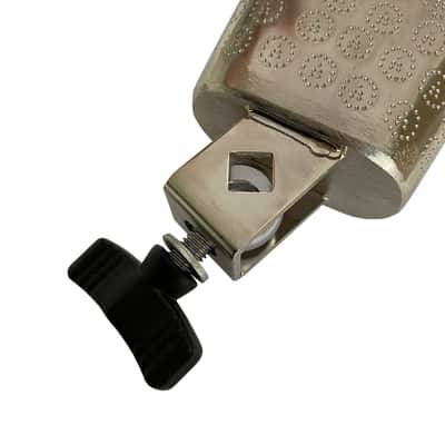 6 Inch Hand Hammered Steel Cowbell for Drum Set Percussion image 5