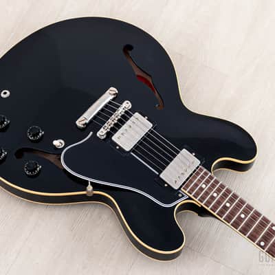 2022 Gibson Custom Shop 1959 ES-335 Murphy Lab Ultra Light Aged Ebony w/ Custombucker PAFs, Case & COA image 9