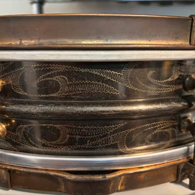 Ludwig 1920’s Black Beauty Deluxe 4x14 Snare Drum image 8
