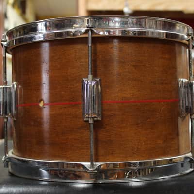 1960s Rogers 8x12 Tower Tom in Walnut Stain with Red Pinstripe image 4
