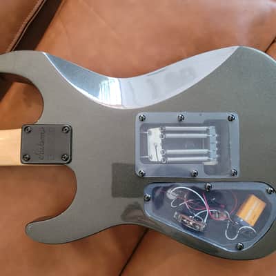 Modified Jackson DXMG Dinky MIJ Metallic Gray w/ Seymour Duncan Pickups & Floyd Rose image 18