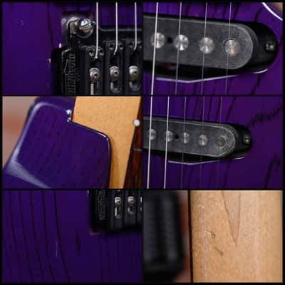 ESP The Mirage See-Thru Purple 1995 w/Hardshell Case image 14