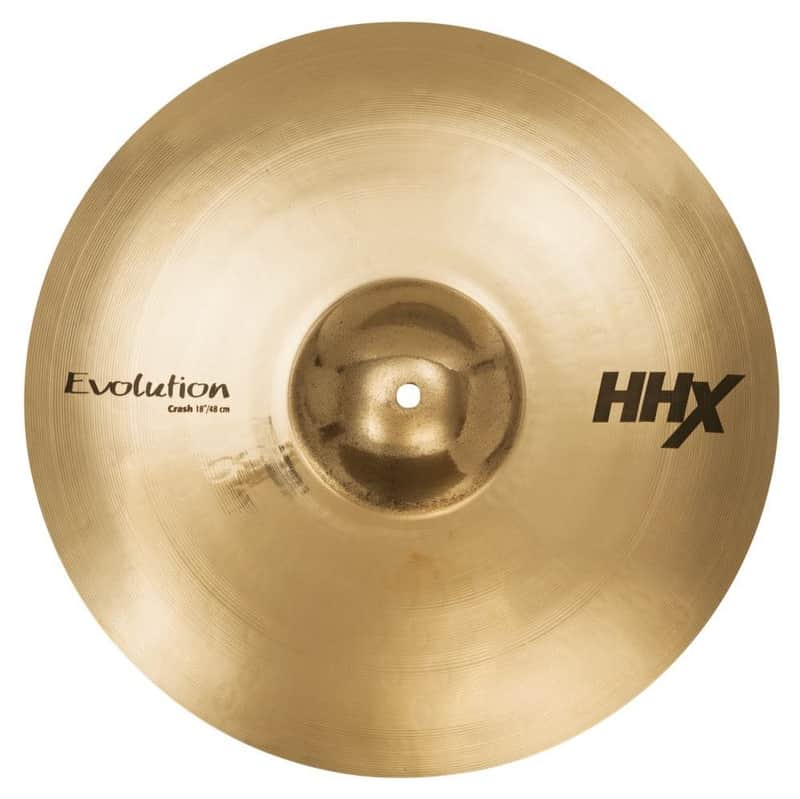 Sabian HHX Evolution Crash Cymbal 18" Brilliant image 1