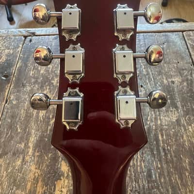 Epiphone 2001 Riviera Electric Guitar Cherry Finish Peerless Factory Korea w/ OHSC image 21
