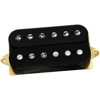 NEW DiMarzio DP155 The Tone Zone Guitar Humbucker F-Spaced - BLACK image 1