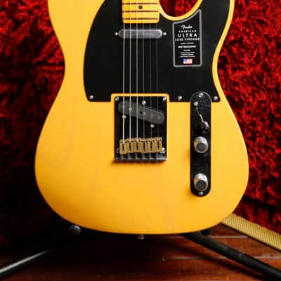 Fender American Ultra Luxe Vintage '50s Telecaster Butterscotch Blonde image 1