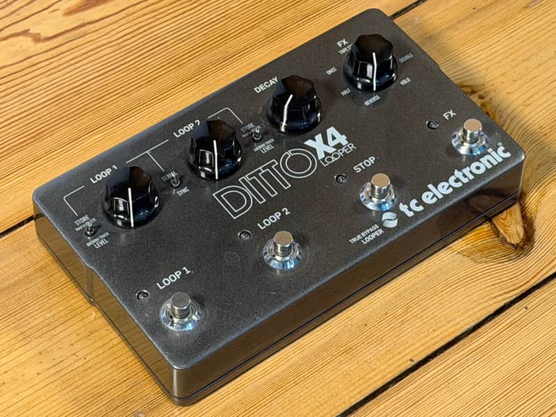 TC Electronic Ditto X4 Looper 2016 - Present - Black image 1