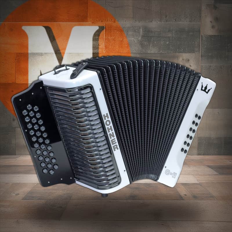 Hohner Corona C-II Accordion GCF White Rainbow (C-II GCF WHRB) image 1