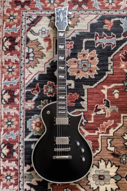 ESP E-II Eclipse BB 2016 - Present Black Satin image 1