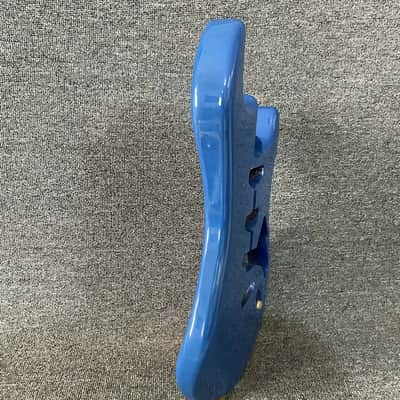 Metallic Blue Finish Stratocaster Strat Style Guitar Body image 5