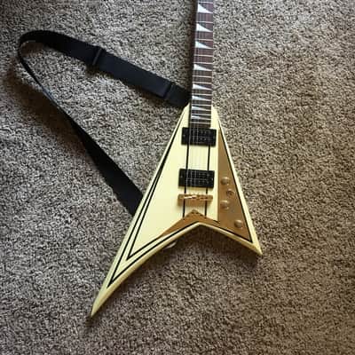 Jackson  RR3 limited Run 2007 White with black pinstripes image 1