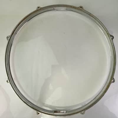 John Grey Autocrat 14"Die-Cast Snare Drum Resonant Side Rim/Hoop 8Lug Chrome 60s image 6