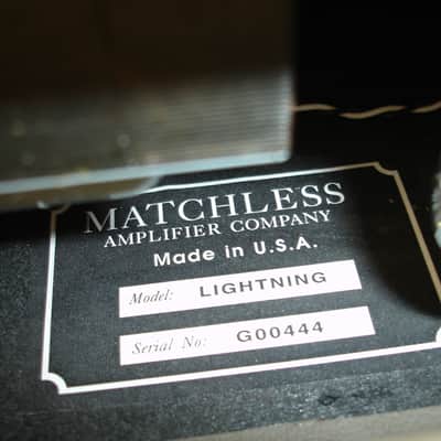 Matchless Lightning 15 15-Watt Tube Guitar Amp Head w/ Cover image 9