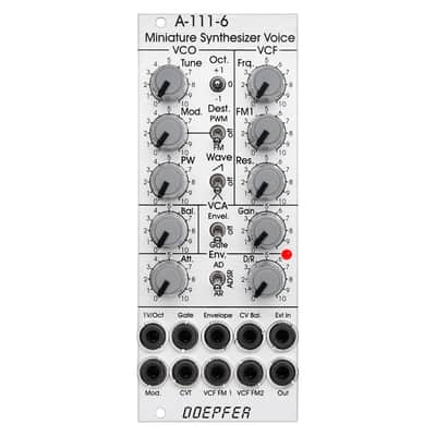 Doepfer A-111-6 Eurorack Mini Synth Voice Module image 1