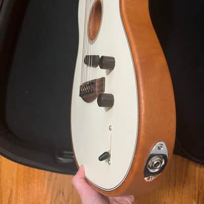 Fender Acoustasonic Player Telecaster with Case and New Strings - Arctic White image 8
