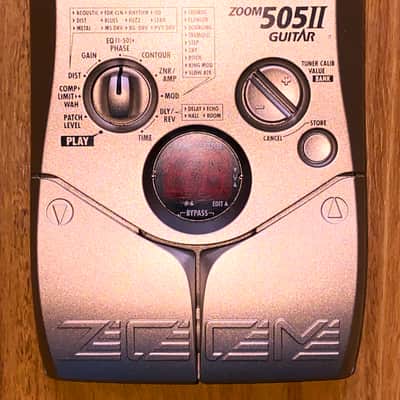 Zoom 505II Multi Effects Unit Vintage Japan Made Pedal In Excellent Condition! image 2