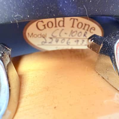 Gold Tone CC-100R Cripple Creek 5-String Open Back Banjo with Rolled Brass Tone Ring image 6
